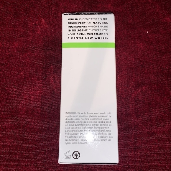 Whish Shave Cream Key Lime NEW in Box - Picture 3 of 4